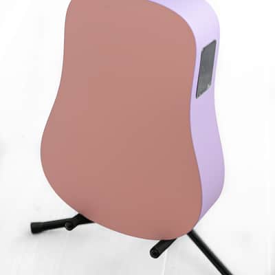 2022 Blue Lava Touch in Coral Pink Acoustic Guitar. image 6
