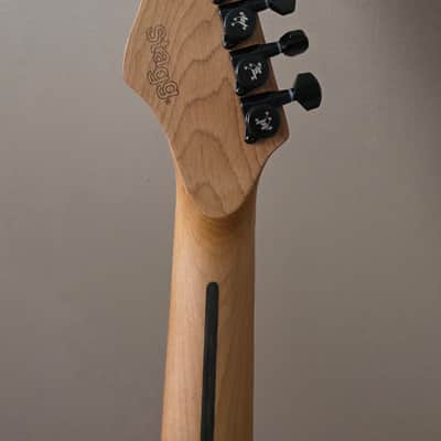 Stagg SET-PLUS Vintage T Plus Series 2020s - See Thru White image 8