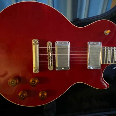 Gibson Aged Relic 70th Anniversary Les Paul Translucent Cherry VOS image 5