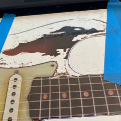 Stratocaster Body - Rory Gallagher tribute - Super Heavy Relic - 100% handcrafted in Italy - nitro image 8