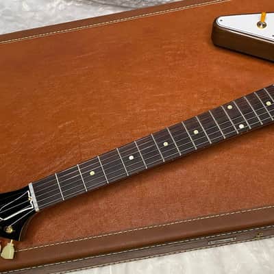 NEW! Gibson Custom 1958 Mahogany Explorer Reissue Electric Guitar - Antique Natural, VOS - Authorized Dealer - Only 7.4lbs - G07316 image 8