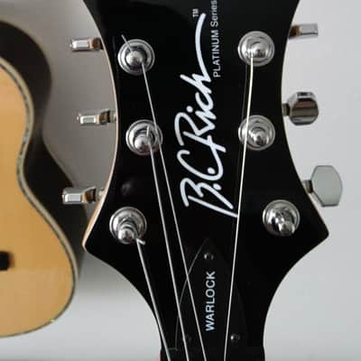 B.C. Rich Warlock (Platinum Series) 1990-2005 - Black Gloss image 2