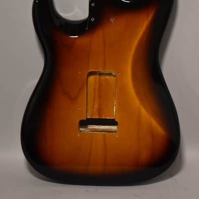 2021 Fender American Ultra Stratocaster Body 2-Tone Sunburst image 2