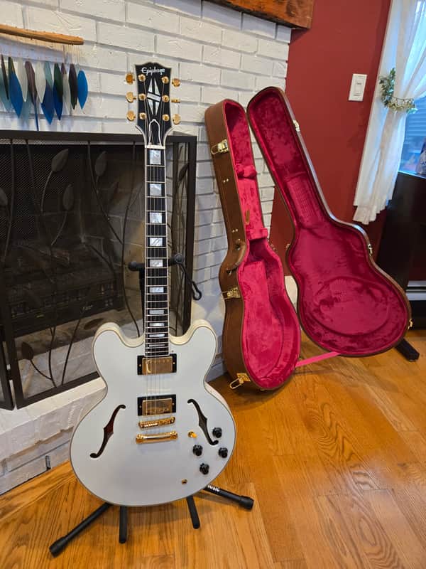 Epiphone "Inspired by Gibson Custom" '59 ES-355 2024 - Present - Classic White