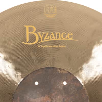 MEINL B14EQH Byzance Vintage Equilibrium Hihat 14 Zoll sandblasted image 10