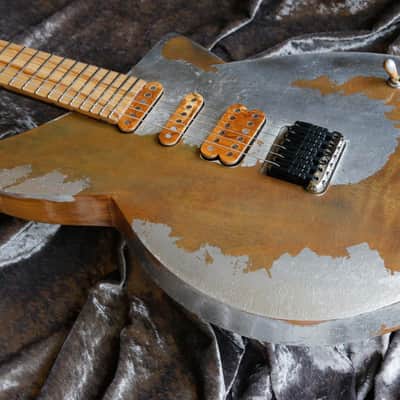 Build to order GB Liuteria Boutique Plié 6 string silver leaf relic edition image 19