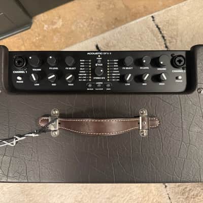 2021 Fender Acoustic SFX II 2-Channel 2 x 100-Watt Acoustic Guitar Combo - Brown image 2