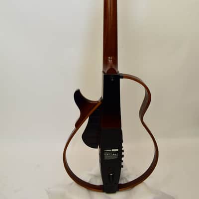 Yamaha SLG200S Silent Guitar, Tobacco Sunburst w/ Bag image 11
