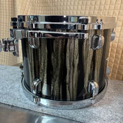 Tama Starclassic Walnut Birch 12" X 9" tom - Black Clouds & Silver Linings image 13