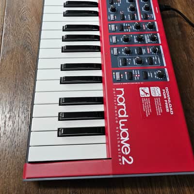 Nord Wave 2 61-Key 48-Voice Polyphonic Synthesizer 2013 - 2022 - Red image 15