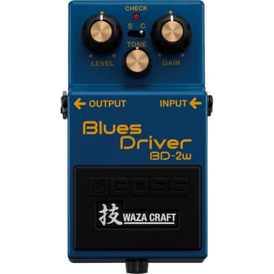 Boss BD-2W Blues Driver Waza Craft Special Edition Pedal image 1