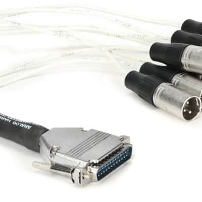 Immagine Pro Co DA88XM-10 8-channel DB25 to XLR Male Snake - 10 foot (DA88XM10d1) - 8