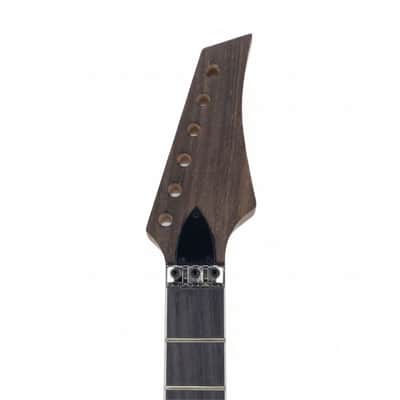 Ibanez-Style Unfinished Guitar Neck, Canadian Maple & Rosewood, 24 Fret, Bolt-On image 5
