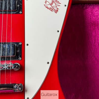1991 Gibson Firebird V Cardinal Red image 8