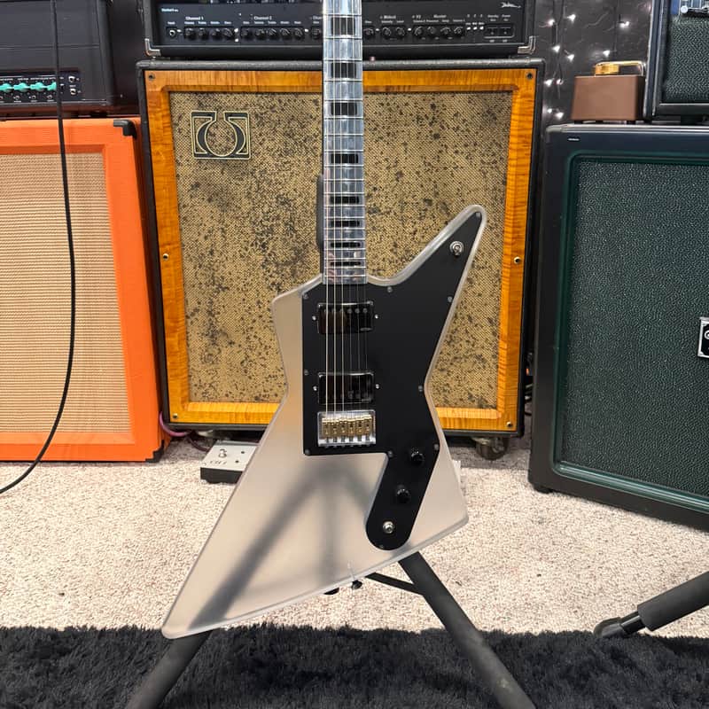 Electrical Guitar Company Custom Acrylic 2012 - Frosted acrylic and polished aluminum neck