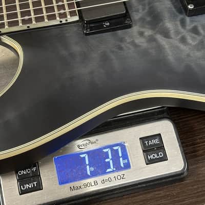 Used Schecter C-1 Platinum 6 Satin Smoke w/bag TSU25187 image 12
