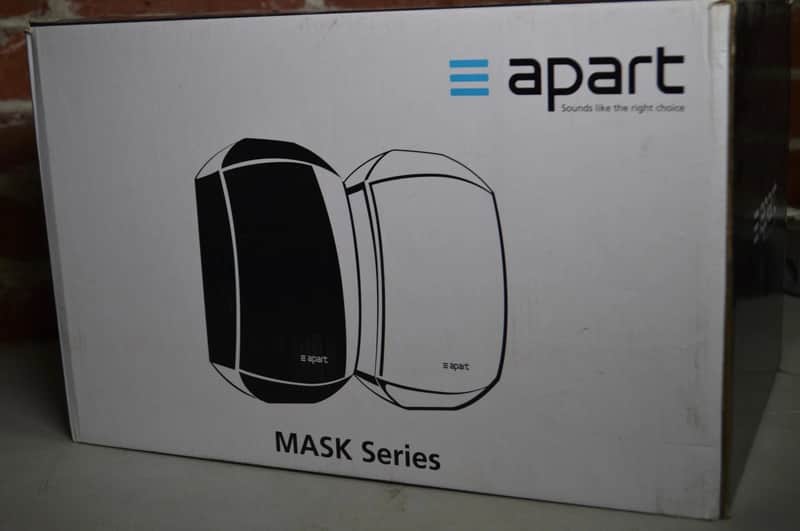 Apart Audio MASK4C-W 4.25" Two-Way Loudspeaker with Clickmount System - white image 1