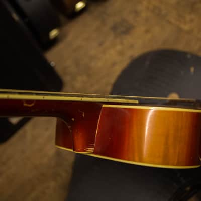 Kay K39 1947-1951 - sunburst archtop solid carved image 9