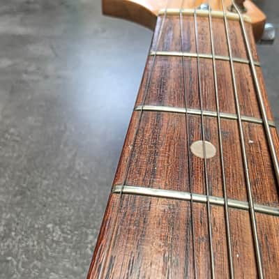1977 Fender Stratocaster HT LEFT HAND Hardtail American Vintage 70s 1970's USA Lefty Handed Strat Custom DiMarzio Rosewood Black Aged Roadworn Relic LH Guitar image 23