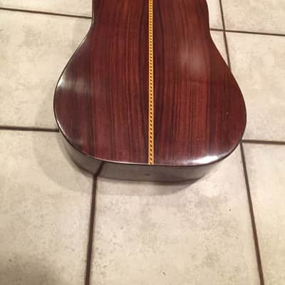 USA-MADE '60s/'70s Elger Custom Built Brazilian Rosewood Acoustic Guitar Ardmore PA PROJECT FOR PARTS/REPAIR image 5