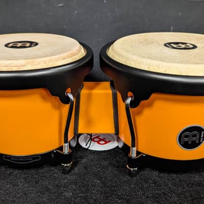 MEINL Journey Series Headliner Bongos - Creamsicle Orange image 1