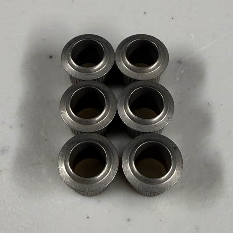 Kluson Gibson Tuner Bushings 1960's Nickel (T-466) image 1