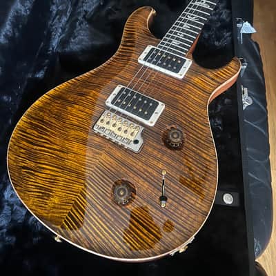 PRS Custom 22 Tremolo 10-Top 2019 - Yellow Tiger image 15