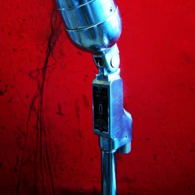Vintage 1940's Electro-Voice 635 / 630 Omnidirectional Dynamic Microphone dual Z w cable harp mic image 7