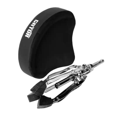 Gator Spindle Drum Throne Saddle Seat, Black image 24