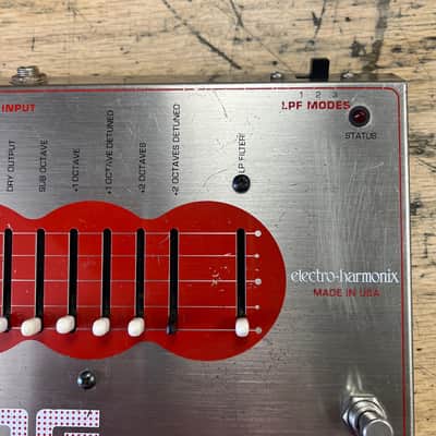 Used Electro Harmonix POG Polyphonic Octave Generator Guitar Pedal Made in the USA with Original AC Adapter image 4