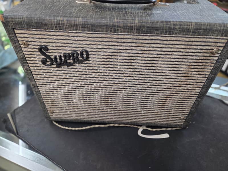 Supro Super 1606 1965 -Gray image 1