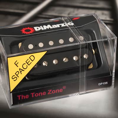 DiMarzio DP155FBK The Tone Zone Humbucker - Black / F-spaced image 1