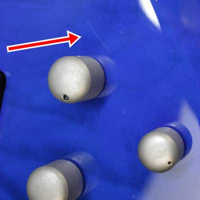Ibanez BTB400QM-TB Standard 2001 - 2002 - Transparent Blue image 20