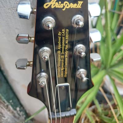 1986 Aria Pro II TA-40 Sunburst MI Korea ES-335 Style Jazz image 13