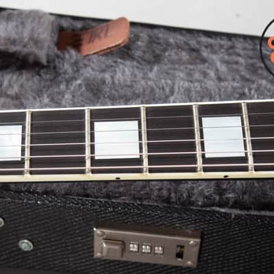 2002 Gibson Les Paul Custom Black Beauty Ebony EMG 81/85 w/ Gibson HSC image 4