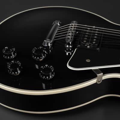 2012 Gibson Custom Shop Les Paul Custom with Chrome Hardware - Ebony | USA Black Beauty Open Coil 490R 498T Humbucker Pickups Long Neck Tenon | CoA OHSC image 20