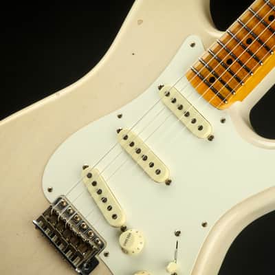 2023 - Fender Custom Shop 1957 Stratocaster Relic - Aged White Blonde image 15