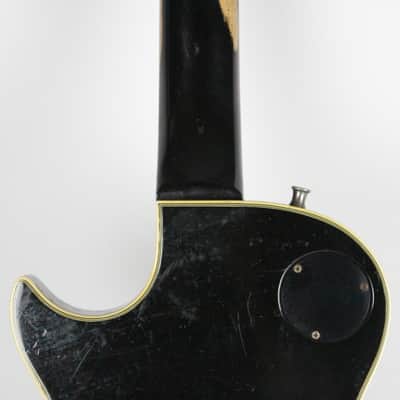 1979 Vintage Gibson Les Paul Custom 3-Pickup "Black Beauty" All Original Ebony 1970's OHSC Manual image 13