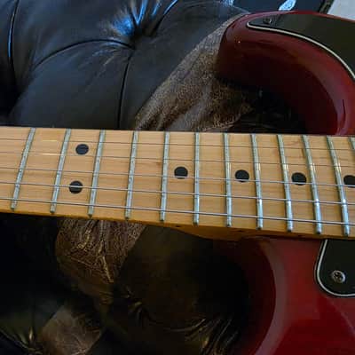 Fender Stratocaster 1979 ONE OWNER - Original Hang Tag! Red Ash Body Vintage 70s American Strat image 18