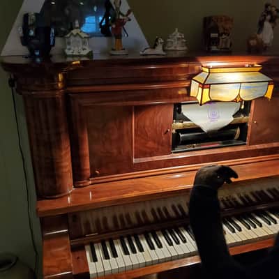P C WEAVER Upright mid 1930-40's - Burled Walnut image 3
