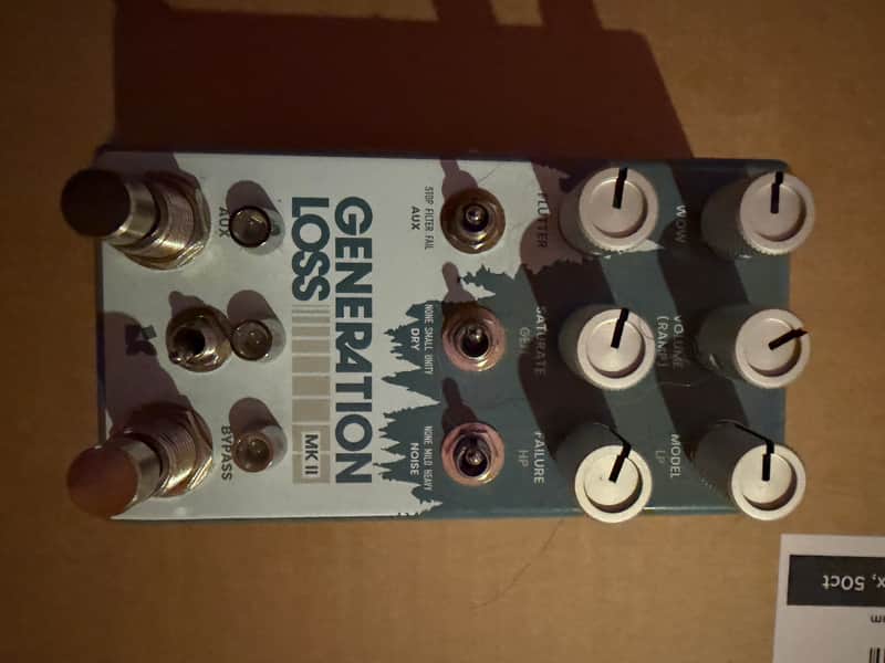 Chase Bliss Audio Generation Loss MKII
