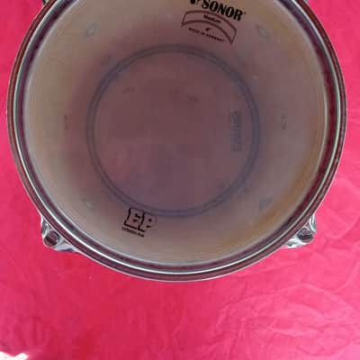 Ultra Rare Vintage Sonor Force 3000 8x8" Virgin Tom - Made in Germany - Snow White image 7