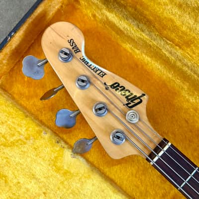 Greco “Gneco” Electric Precision Bass  c 1974 - Natural original vintage MIJ Japan Matsumoku image 6