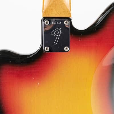 USED 1966 Fender Electric XII Electric Guitar - 3 Tone Sunburst with Original Hardshell Case image 14