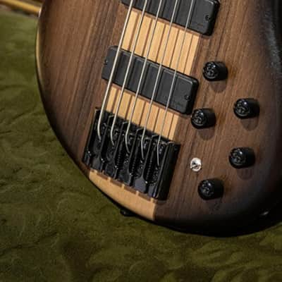 Cort C5 Plus OVMH  Artisan Series C5 Plus 5-String Bass – Antique Brown Burst image 5