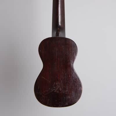 Regal  Soprano Ukulele (1920s), black gig bag case. image 2