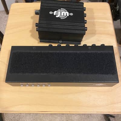 RJM Mini Effect Gizmo and Mini Line Mixer bundle - get both for your audio looper pedal needs image 2