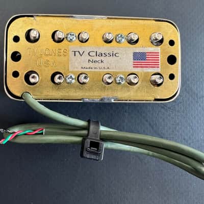 TV Jones Classic Neck Pickup Brushed Nickel 2026 - Brushed Nickel image 3