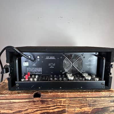 Peavey CS-1200 Power Amp with Sonic flight case/rack | Reverb