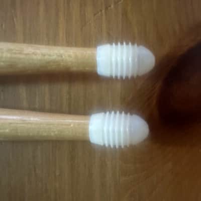 Regal Tip 005E E Series Hickory/Nylon 5A-E Wood Drum Set/Kit Drumsticks - 2 Pairs image 3